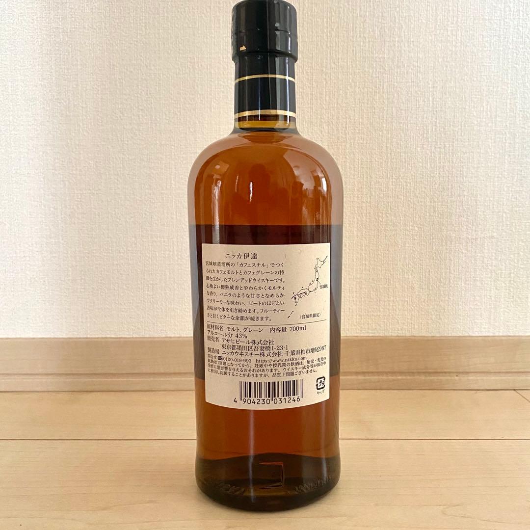 ニッカ ウィスキー 伊達 1本 700ml