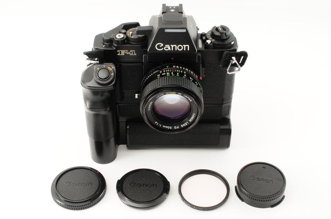 Canon New F-1 AEファインダー レンズ・モータードライブ セット