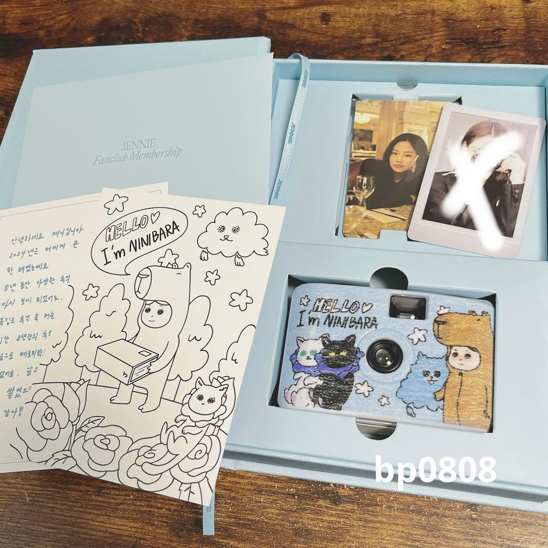 JENNIE MEMBERSHIP KIT ジェニー　トレカ　カメラ