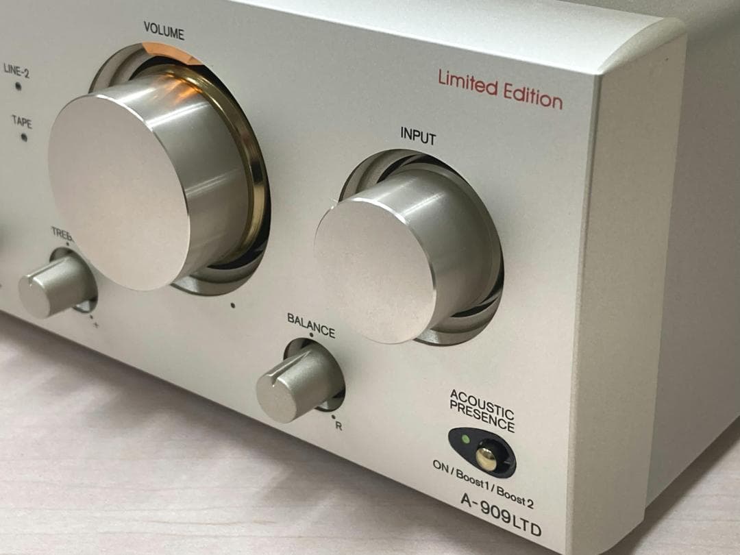 ★整備済み★ONKYO　A-909LTD　プリメイン　動作良好　上級機種　上美品