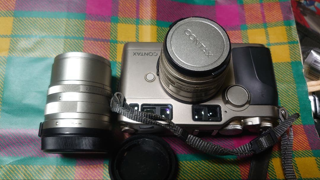 CONTAX G2 フィルムカメラ Carl Zeiss 45mmレンズ