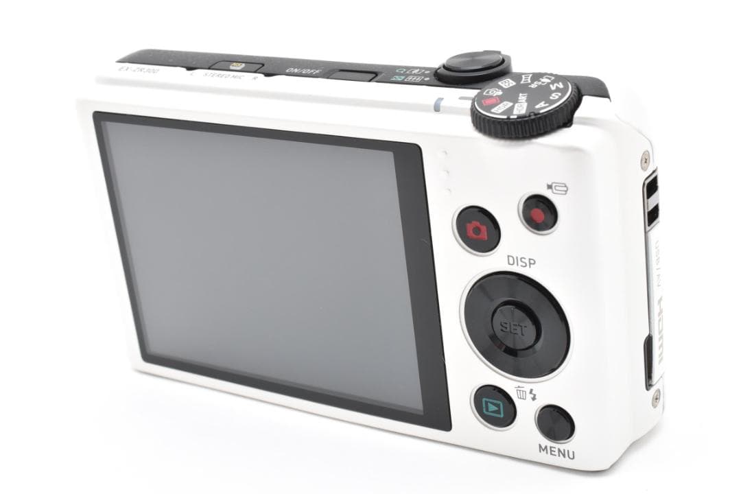 ■ ほぼ新品 ■ カシオ　CASIO EX-ZR300 《 元箱・ホワイト 》
