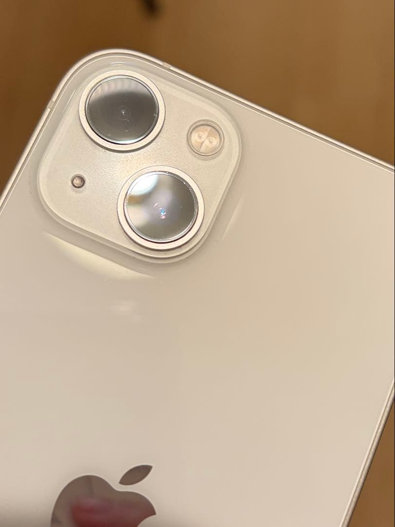 iPhone 13 本体 256GB スターライト 箱あり ケース付き