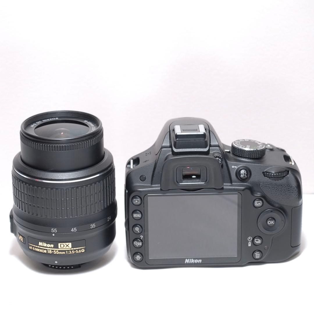 美品✨届いたらすぐに使えます✨Nikon D3200✨シングルレンズ✨簡単操作