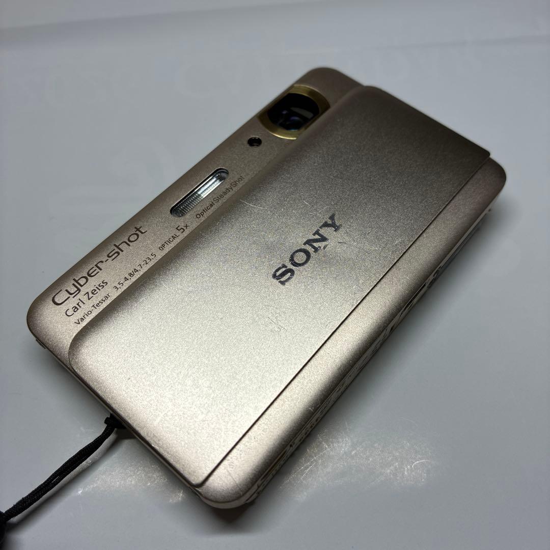 SONY Cyber-shot DSC-TX55 ゴールド　コンデジ　動作確認済