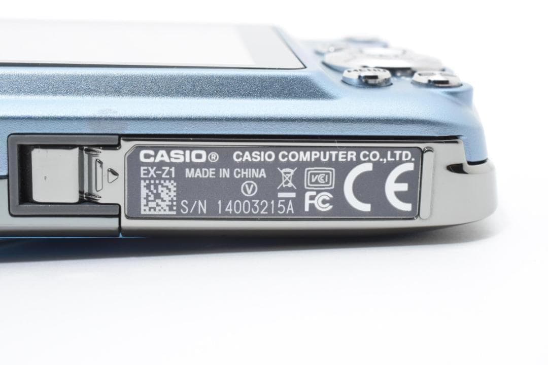 【お値下げ歓迎・ほぼ新品】 カシオ　CASIO EXILIM EX-Z1 ブルー
