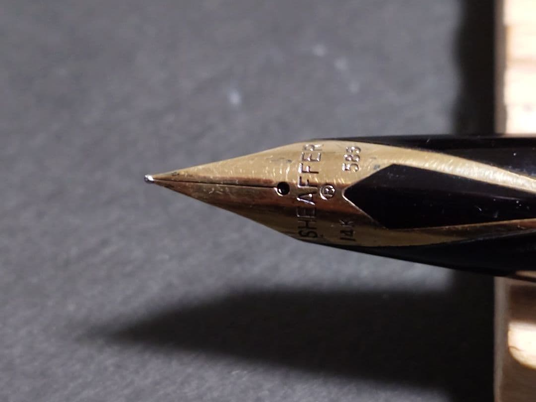 SHEAFFER 万年筆 インペリアル　スターリンシルバー