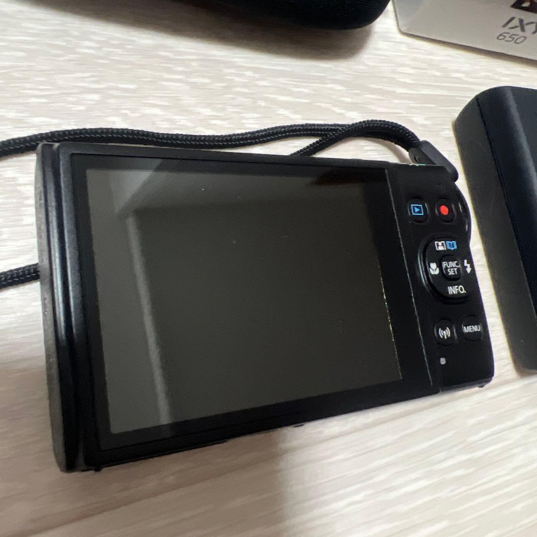 山内さま専用Canon IXY 650 ブラック Wi-Fi 箱付き 付属品