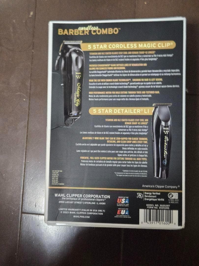 WAHL MagicClip&Detailerバリカンブラック@=4@p86