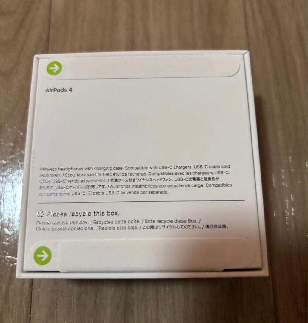 【新品未使用、未開封】AirPods 4