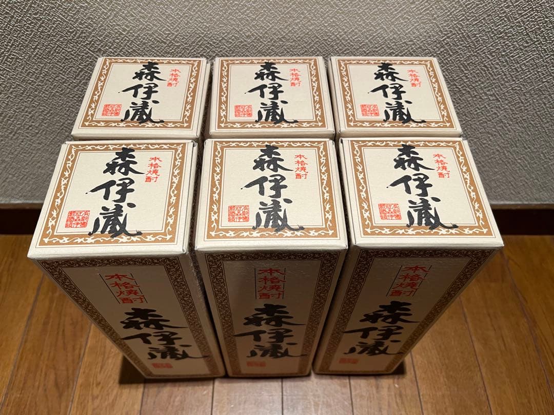 森伊蔵 720ml 6本セット 本格芋焼酎 JAL機内販売品