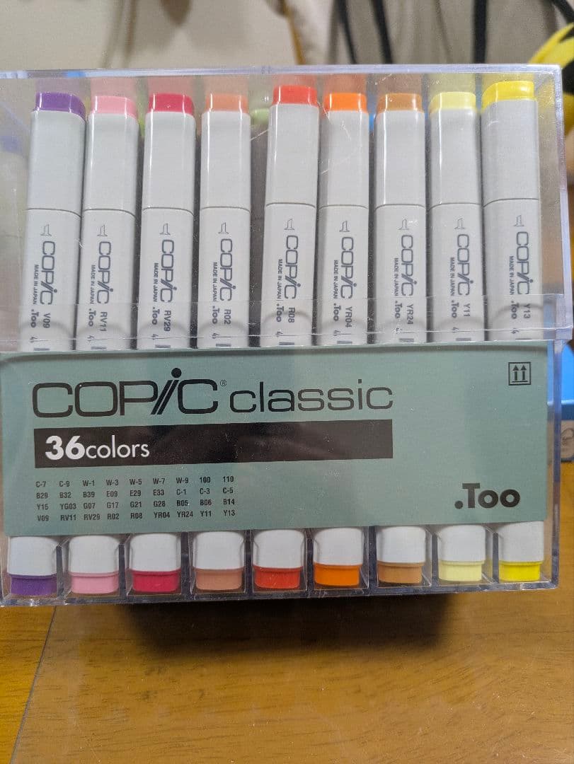 COPIC classi マーカー 36色セット コピッククラシック 新品未開封