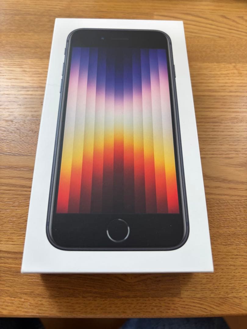 iPhone SE3 第3世代 64GB ミッドナイト 紺 SIMフリー 美品