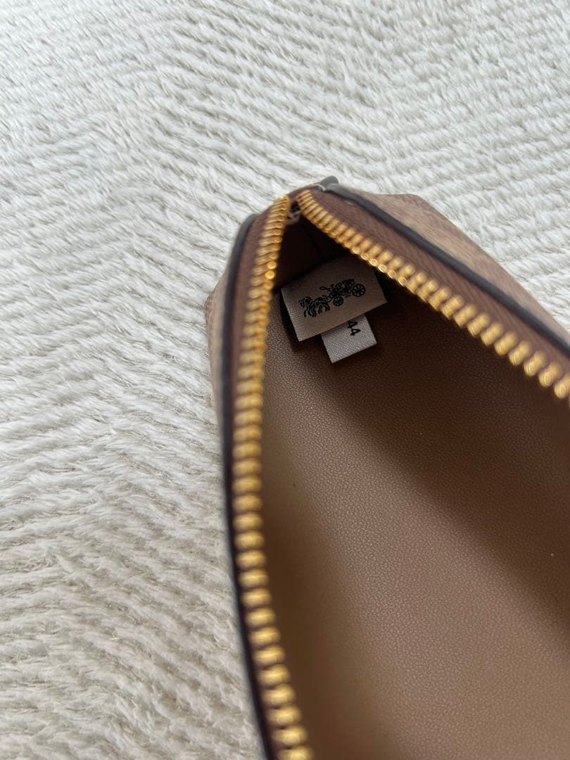 COACH ペンケース　ベージュ　新品未使用