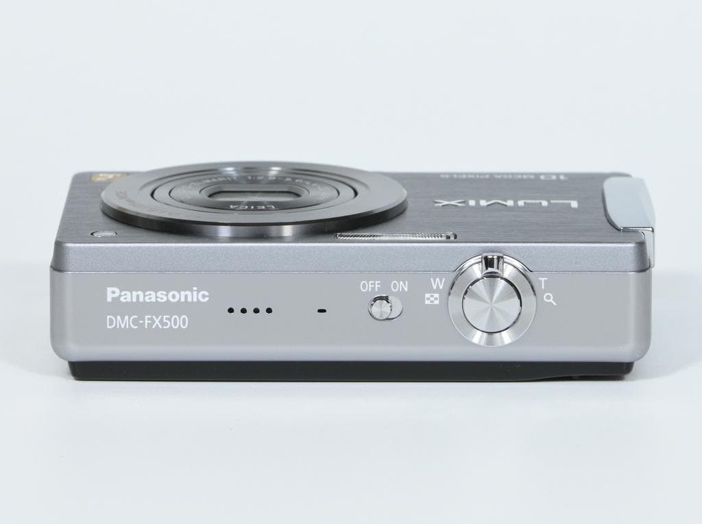 【超美品】 Panasonic LUMIX DMC-FX500 ストーンシルバー