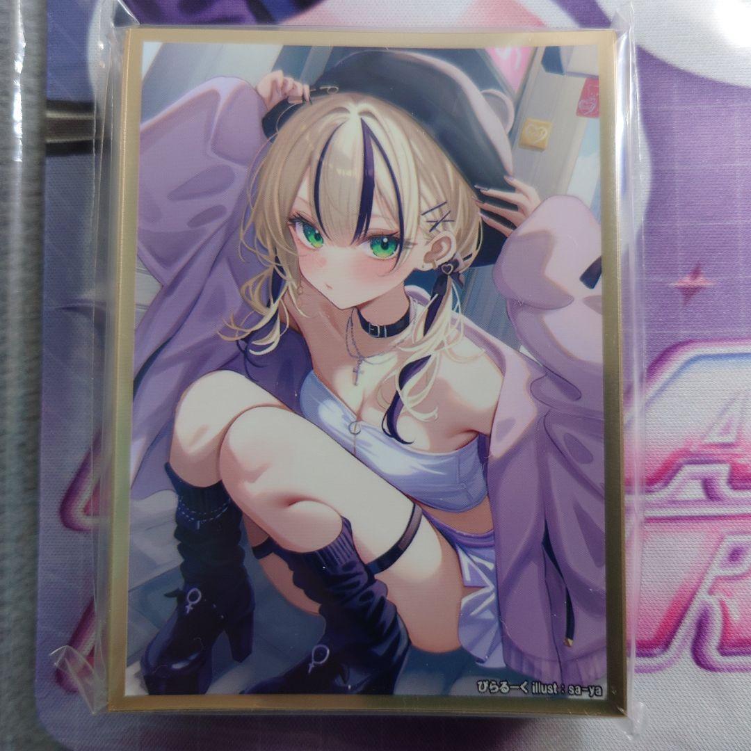 α1 ぶいすぽっ！ 帽子&ベアトップ 胡桃のあ スリーブ&プレイマット