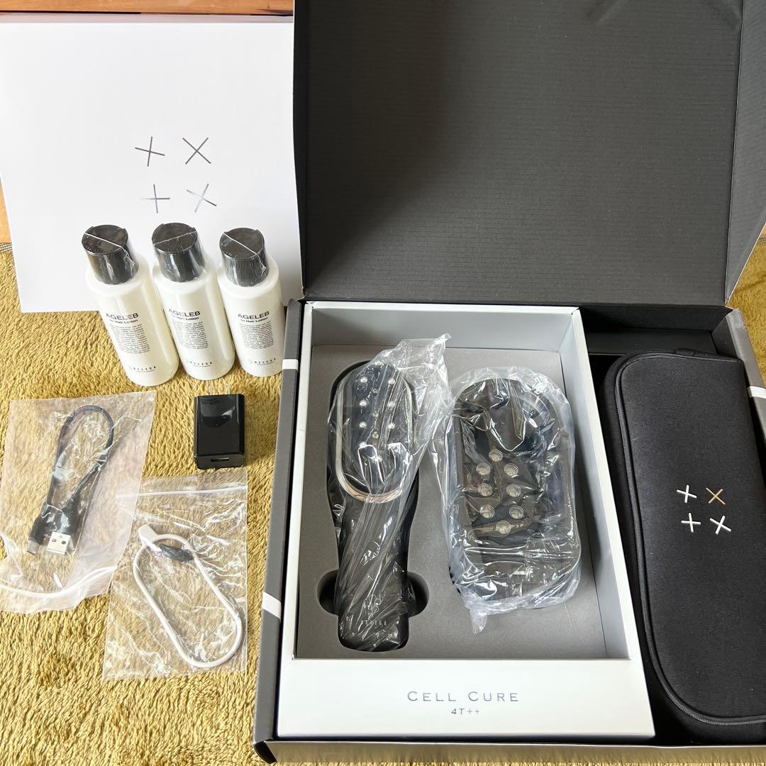 【美品】セルキュア 4T++フルセット＋専用ローション3本付（未開封）