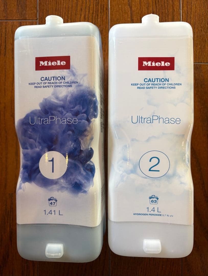 ミーレ　洗濯洗剤　Ultra Phase 1&2. 1.4Lx2