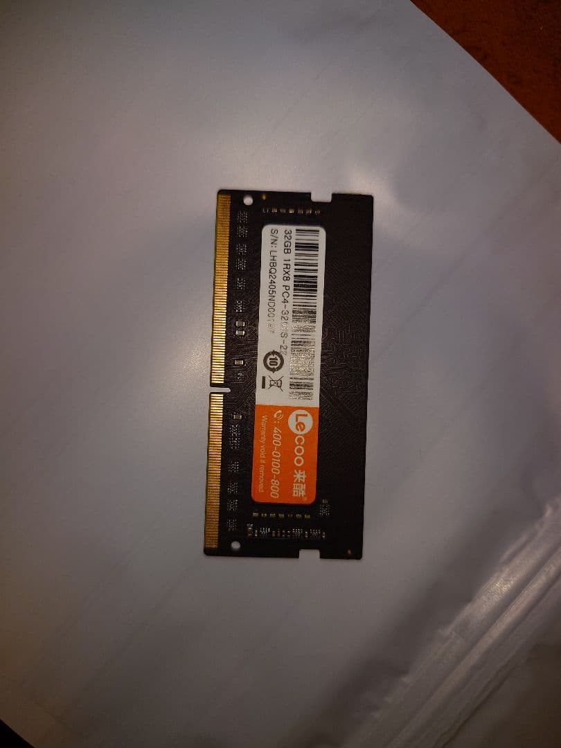 Leeco DDR4 32GB ノードパソコンメモリー