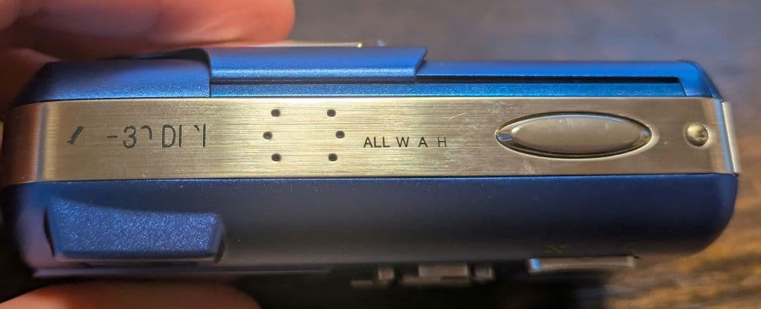 OLYMPUS μ-30 デジタルカメラ 青 可動品