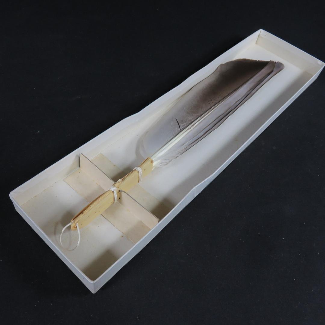 羽箒 羽根 箒 羽根箒 茶道具 茶器 茶の湯 鳥 三つ羽根