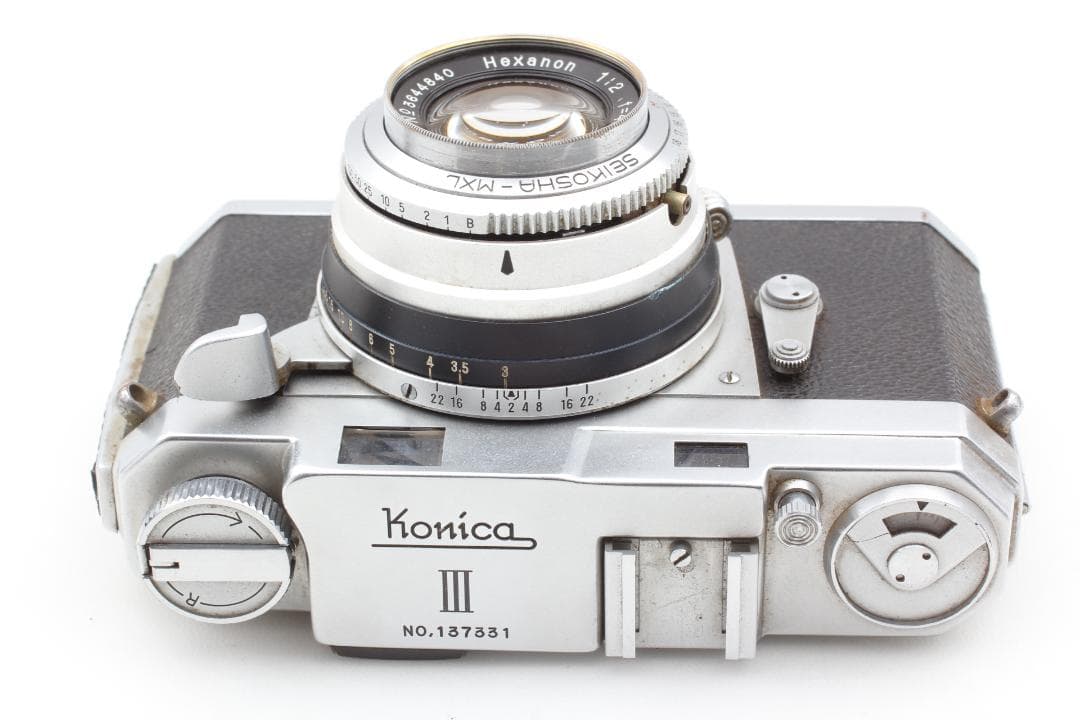 【整備済　部品取り】KONICA III 48mm f/2 #1286