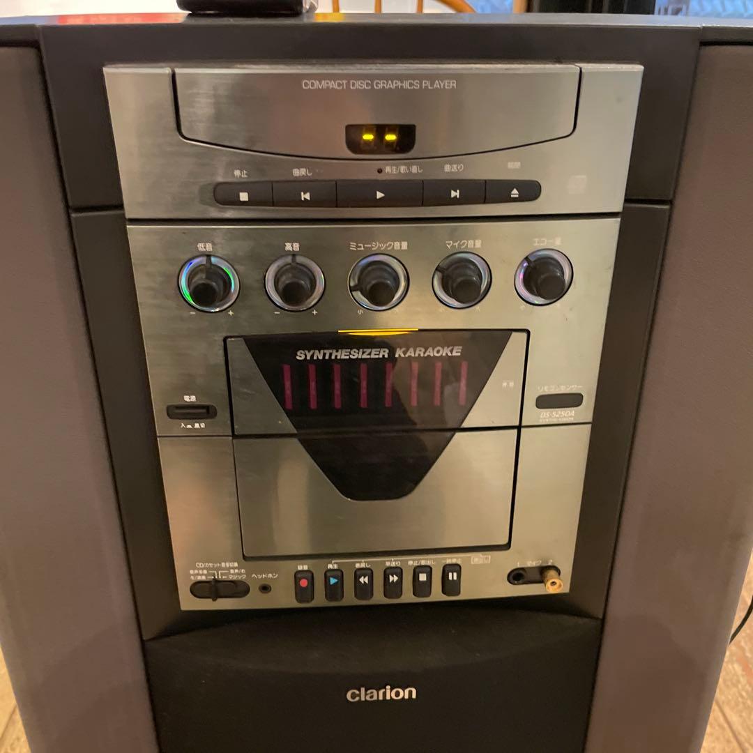 clarion シンセサイザーカラオケ DS-5250A 通電確認済み