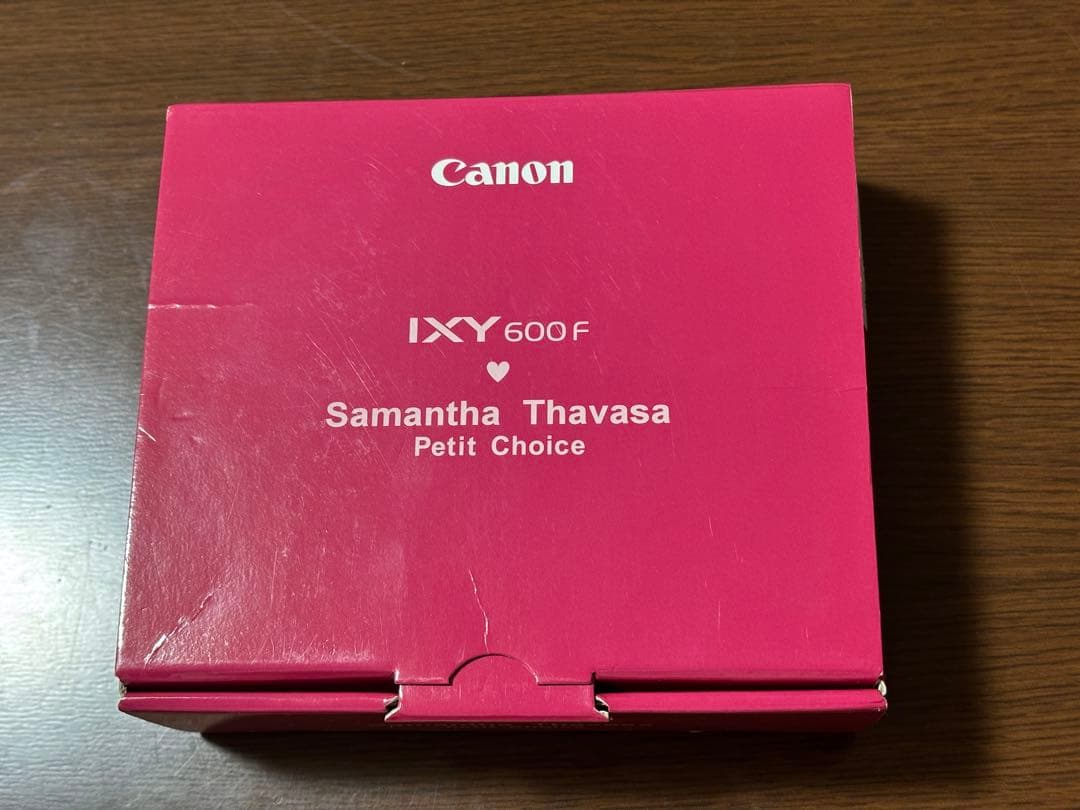 Canon IXY 600F サマンサタバサ 本体美品 一部欠品 外箱難あり