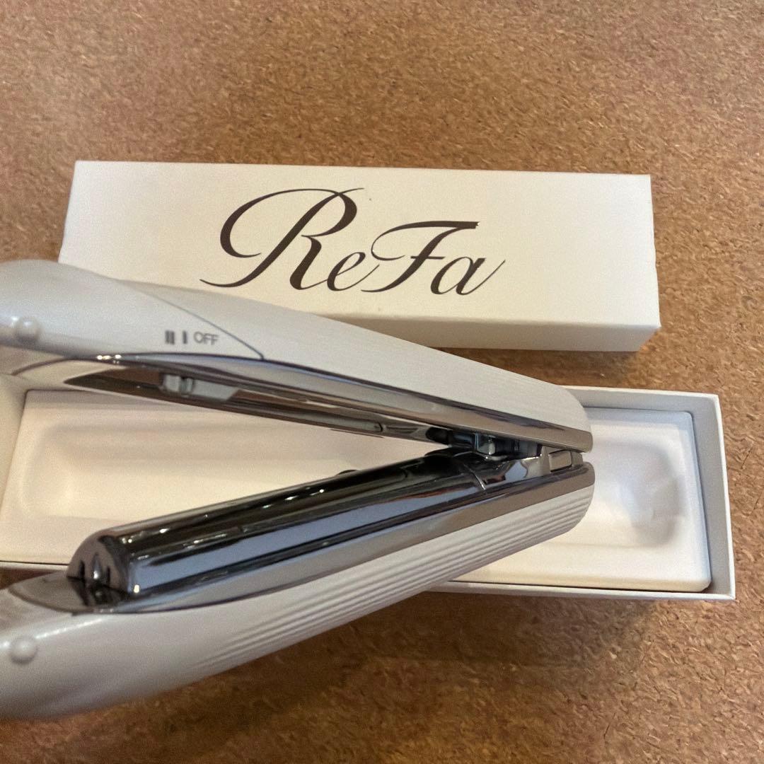 ReFa リファフィンガーアイロン ホワイト ストレートアイロン