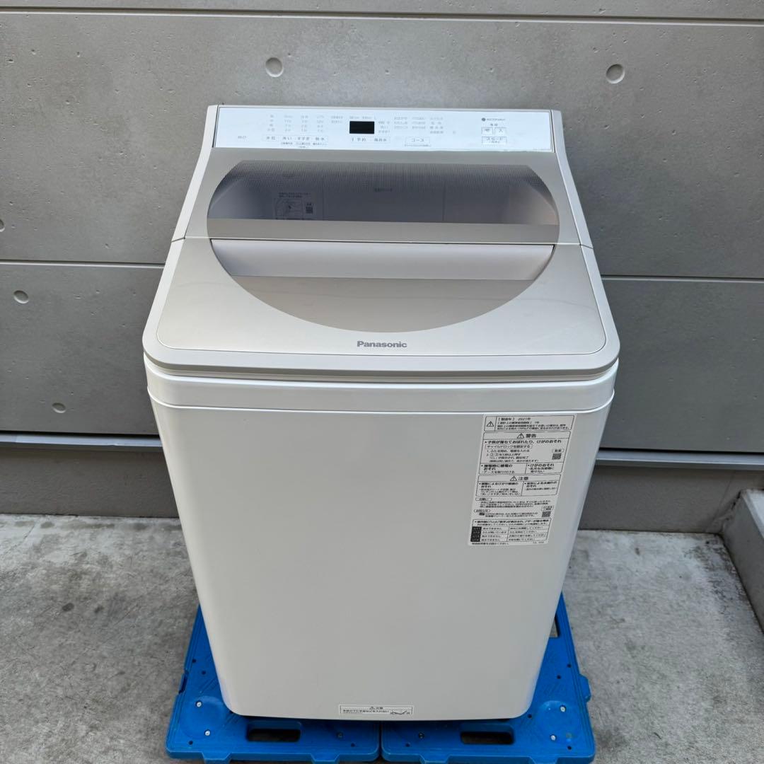 371⭐️2021年製美品★パナソニック洗濯機　8KG 大型　大容量　インバーター