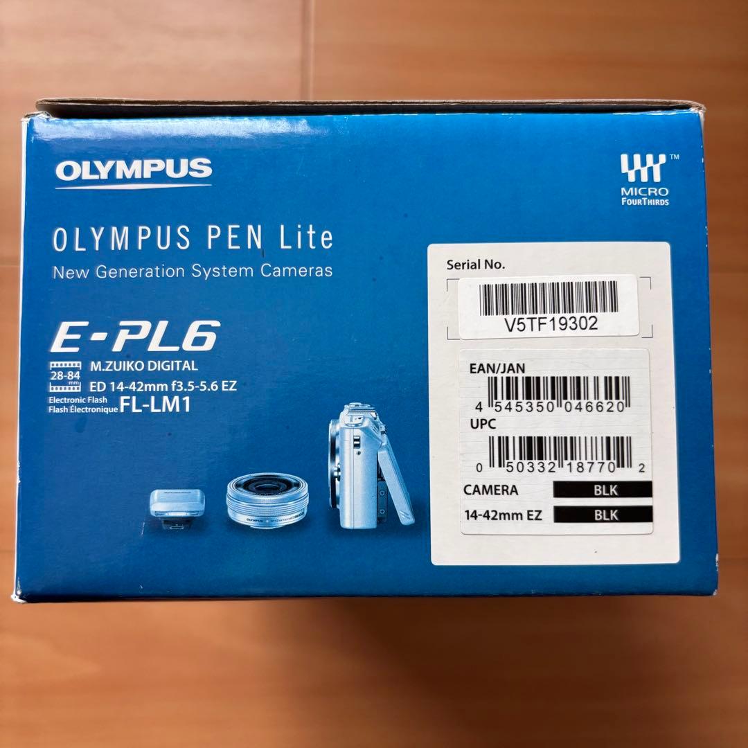 ミラーレス一眼レフカメラ　オリンパス OLYMPUS E-PL6 ブラック