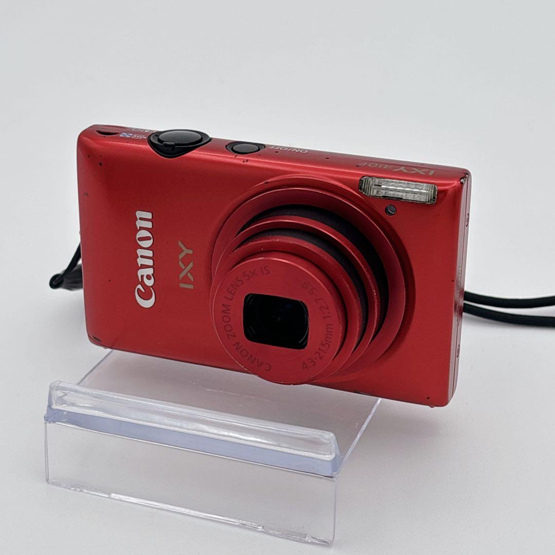 Canon IXY 410F コンパクトデジタルカメラ レッド 動作品 付属品有