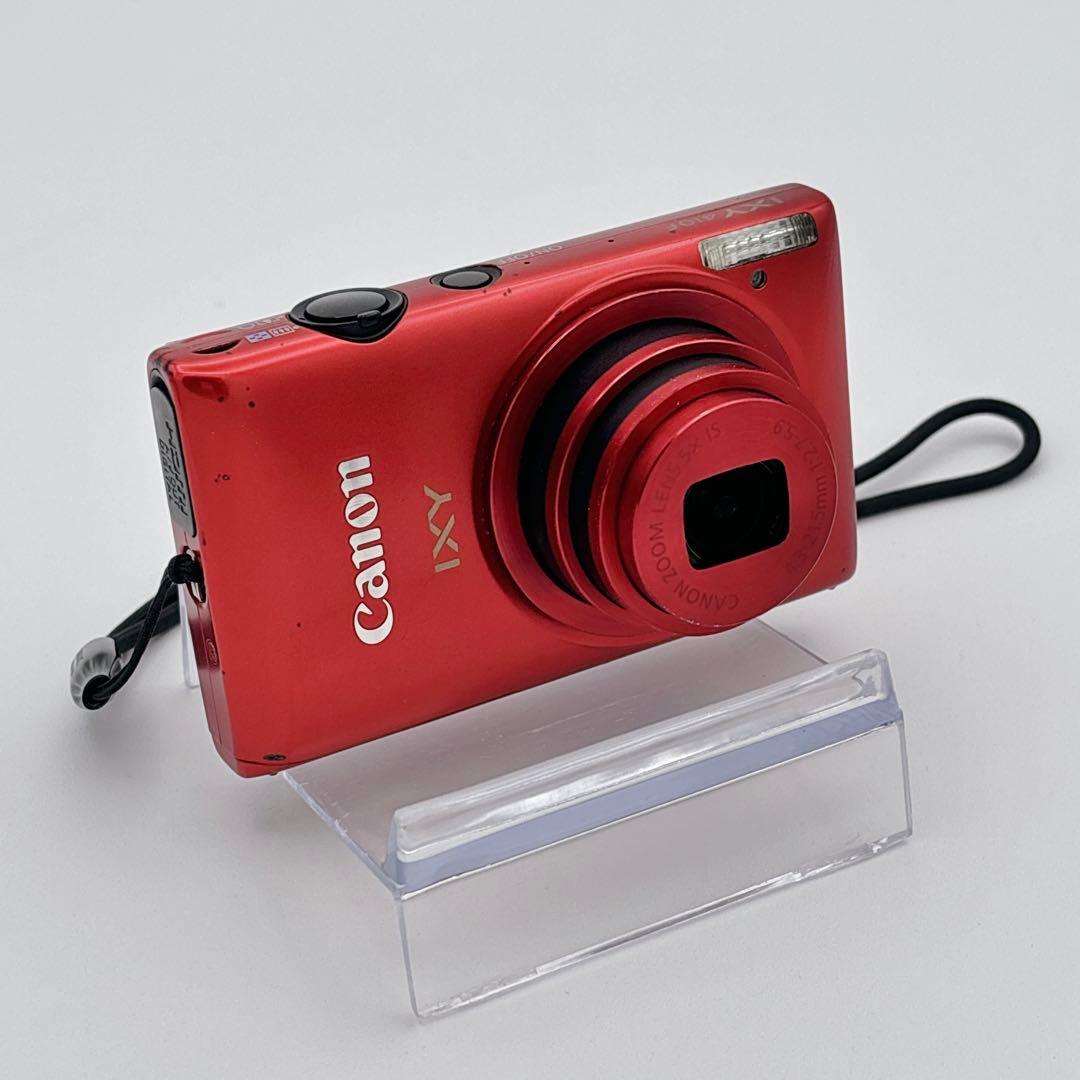 Canon IXY 410F コンパクトデジタルカメラ レッド 動作品 付属品有