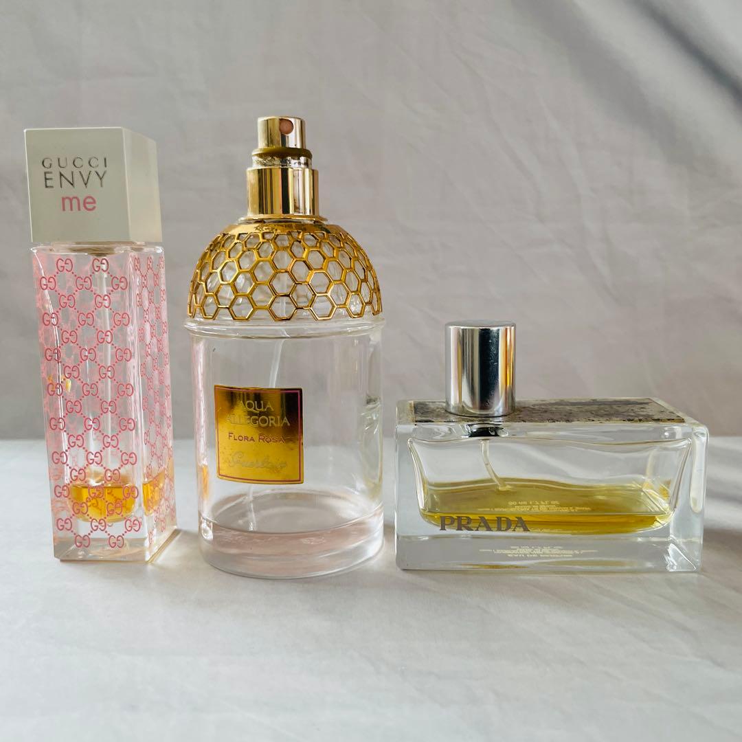女性用香水5つセット+おまけ CHANEL,Dior,CLEAN,BVLGARI