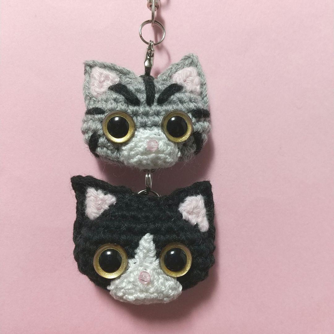 ミク 猫ちゃんキーホルダー