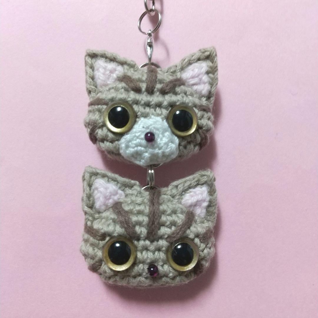 ミク 猫ちゃんキーホルダー