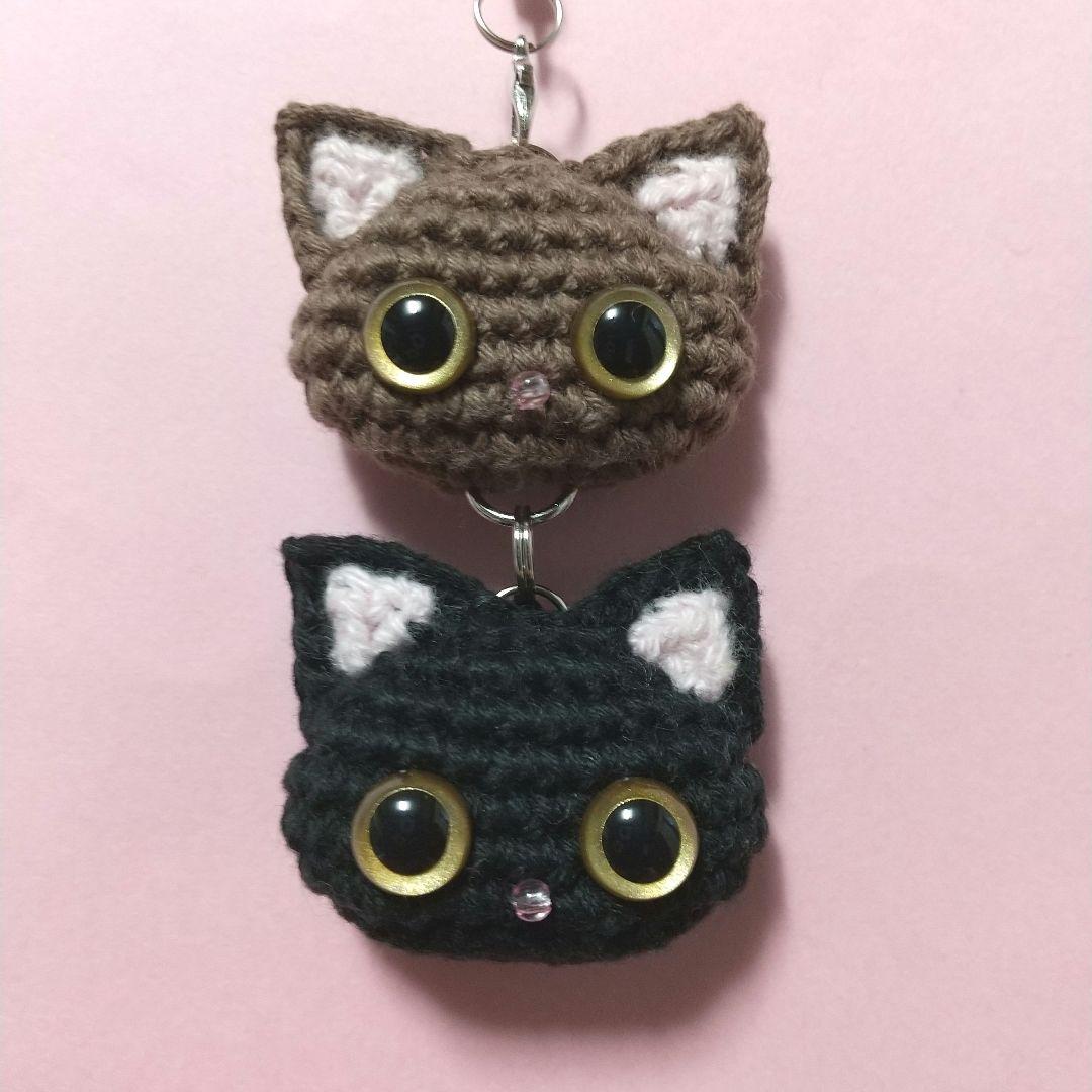ミク 猫ちゃんキーホルダー