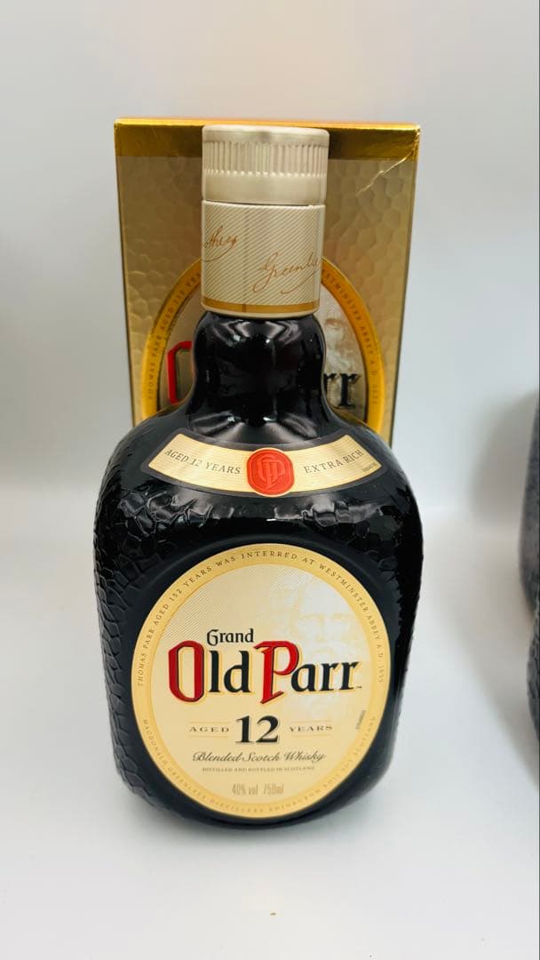 オールドパー12年 4本セット 750ml まとめ売り スコッチウイスキー古酒①