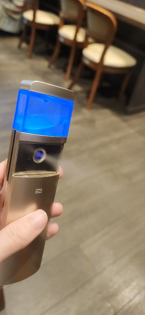 belulu MoistMist ブラウン コンパクト噴霧器