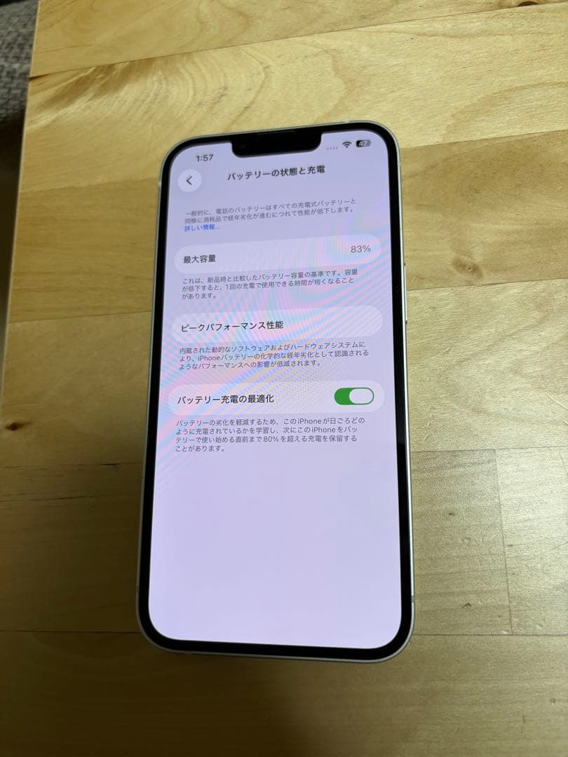 森泉Apple iPhone 13 ホワイト 本体 256GB