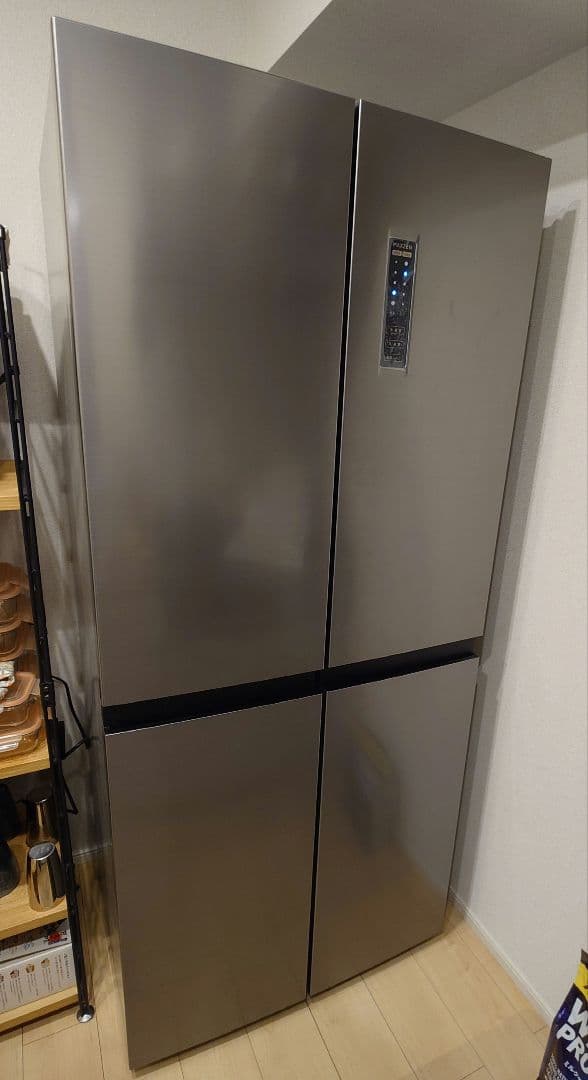 美品2023年製MAXZEN 冷蔵庫 JR362HM015V 362L