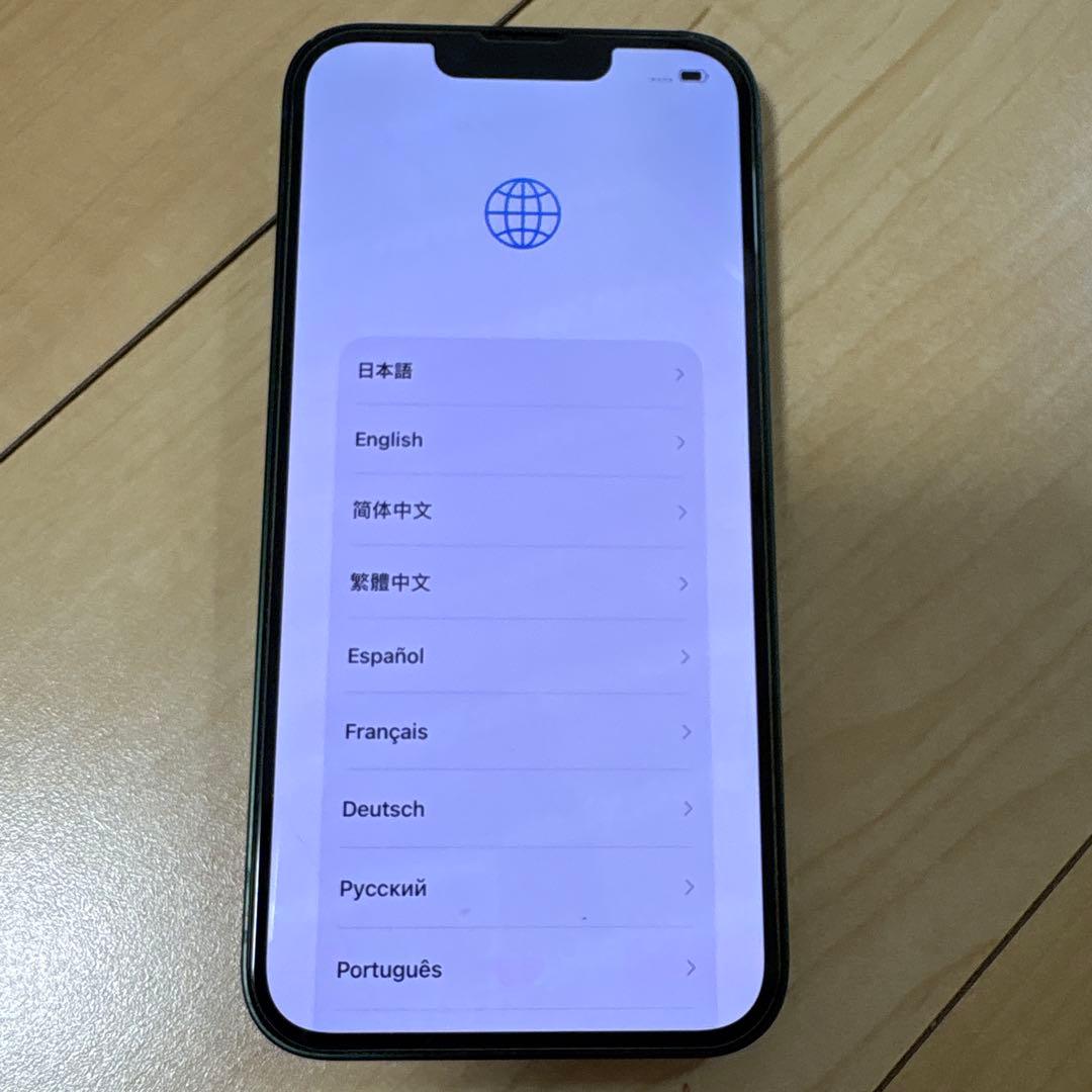Apple iPhone 13 本体 グリーン