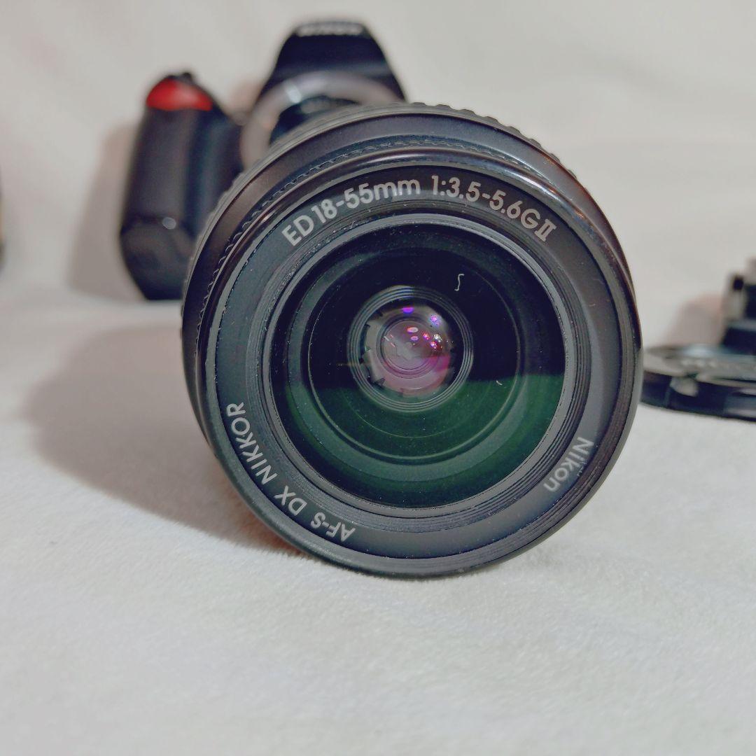 【ショット数8078回】Nikon D40 レンズキット★新品電池・バッグ等付き