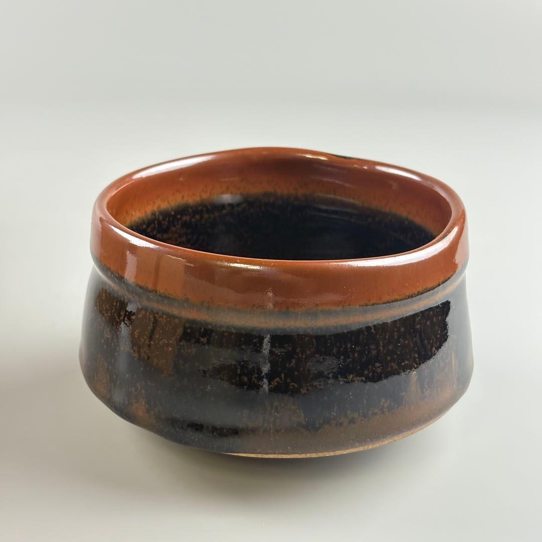 加藤春丹 古瀬戸茶碗 共箱 抹茶碗 茶器 茶道具 TC-22