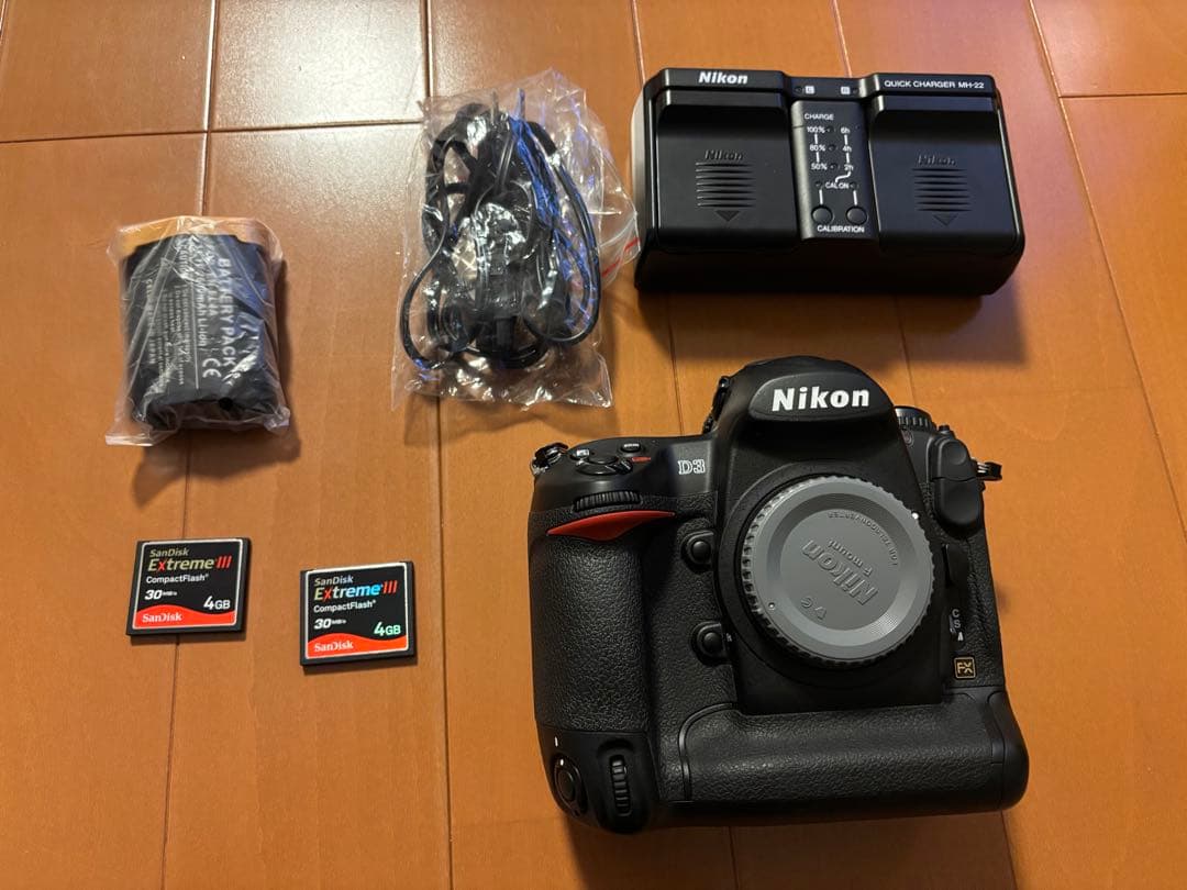 Nikon D3 デジタル一眼レフカメラ 本体　付属品多数