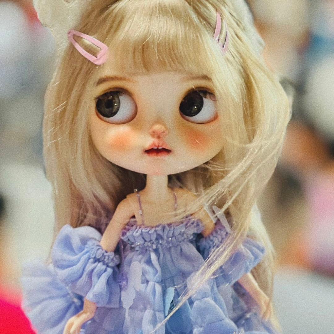 カスタムブライス ドール かわいい 美人 きれい キラキラ 人気海外作家様