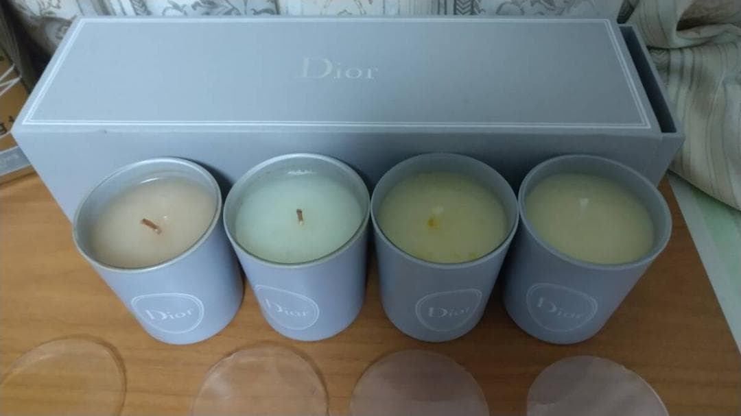 ”ディオール　Dior　フレグランス　キャンドル” 75g×4