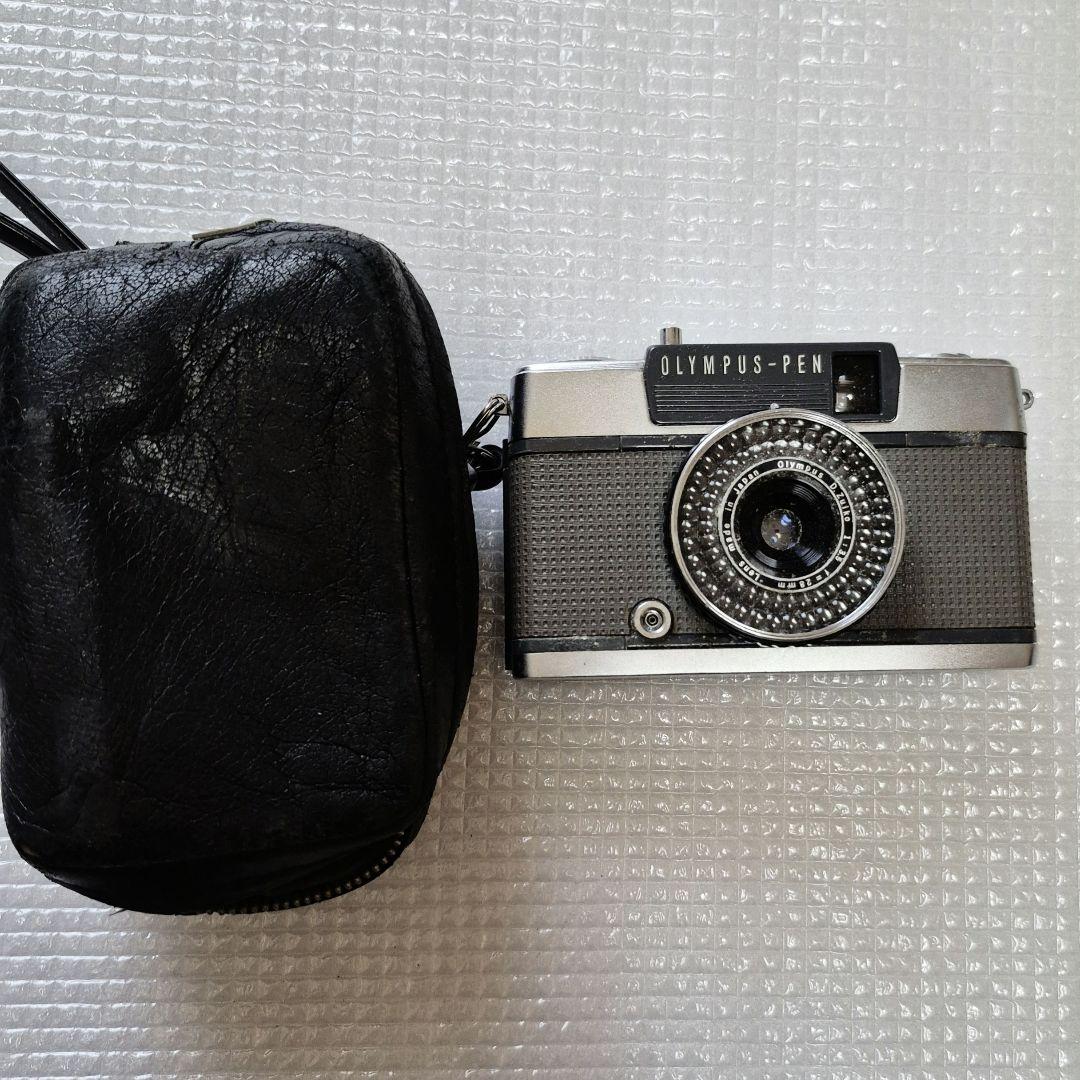 ４点全てまとめて　OLYMPUS EE-2 コンパクトフィルムカメラ ケース付