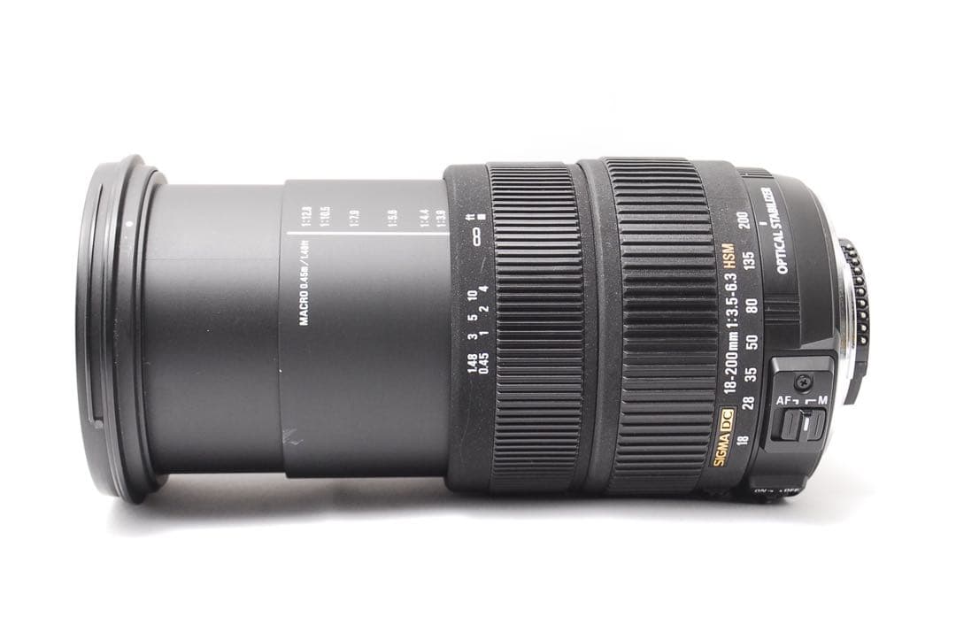 【レンズ交換不要】SIGMA 18-200mm Nikon用 手ブレ補正付