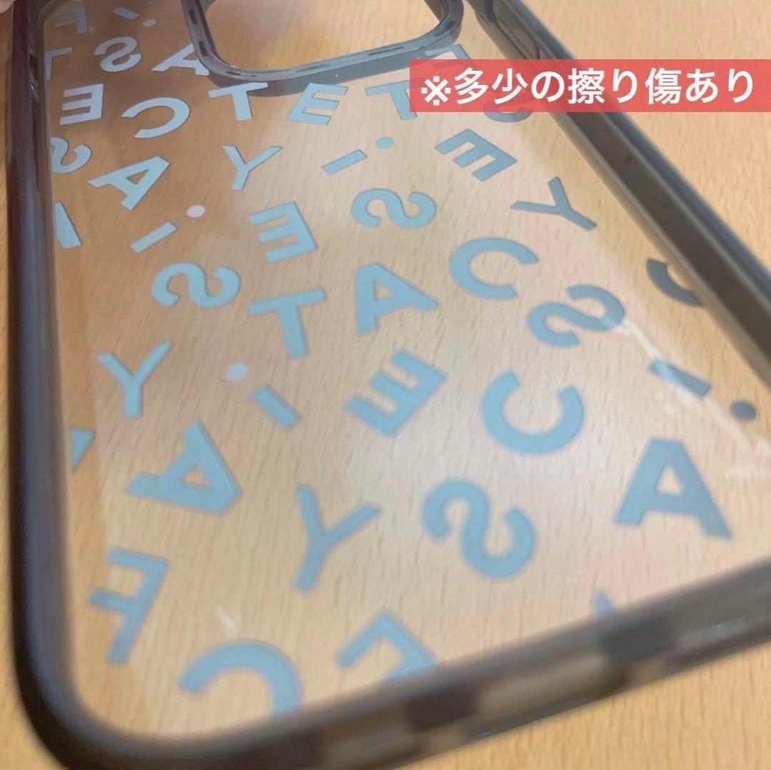 CASETiFY iPhone14 Pro ケース クリアー　黒　②